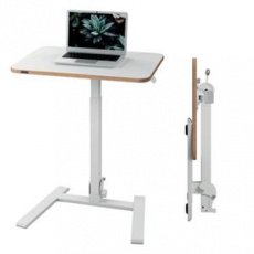 LEITZ výškově nastavitelný skládací ergonomický stůl Ergo, bílý