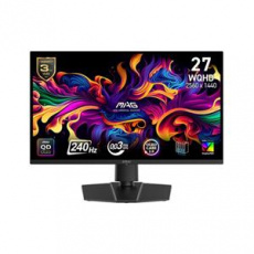 MSI MAG 271QP QD-OLED X24 gaming monitor 26,5" QD-OLED/2560x1440 (WQHD)/240Hz/0,03ms/2xHDMI/DP/Výšk.nast./Pivot