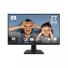 MSI monitor PRO MP275Q E14, 27" IPS/2560 x 1440 (WQHD)/144Hz/1ms/2x HDMI/DP/černá