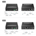 PremiumCord 4K@60Hz HDMI KVM extender na 120m přes LAN, over IP