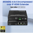 PremiumCord 4K@60Hz HDMI profesionální nekompresovaný extender na 80m přes 10G LAN, over IP