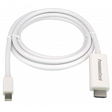PremiumCord Mini DisplayPort - HDMI kabel M/M 5m