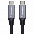 PremiumCord USB-C kabel ( USB 3.2 GEN 2, 5A, 100W, 10Gbit/s ) černý 5m