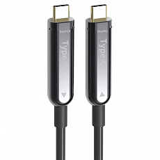 PremiumCord USB-C optický fiber video AOC kabel rozlišení 4K@60Hz 1080p délka:10m