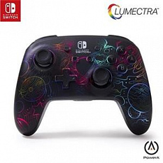 PowerA Vylepšený bezdrátový ovladač pro Nintendo s technologií Lumectra - Galactic Vortex
