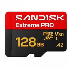 SanDisk Extreme PRO microSD UHS-I 128GB 250MB/s(R) / 120MB/s(W)