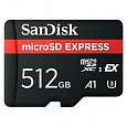 SanDisk Express microSD Card, 512GB Up to 880MB/s Read, Up to 650MB/s Write, 210MB/s Sustained Write, U3, C10