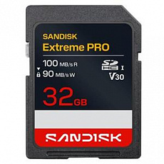 SanDisk Extreme Pro SD UHS-I 32GB SD 100MB/s Read 90MB/s Write