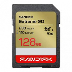 SanDisk Extreme SD UHS-I 128GB SD 230MB/s(R) / 110MB/s(W)