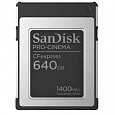 SanDisk PRO-CINEMA CFexpress Type B Card 640GB up to 1700MB/s Read, up to 1500MB/s Write