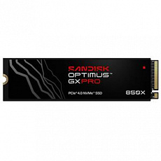 SANDISK OPTIMUS GX PRO 850X NVMe 4TB PCIe, Gen4, (R:7300, W:6600MB/s)