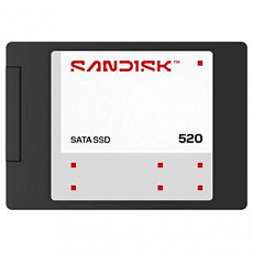 SANDISK 520 SATA III, 500 GB, SSD disk 2,5", TLC 3D NAND, R:560MB/s, W:510MB/s