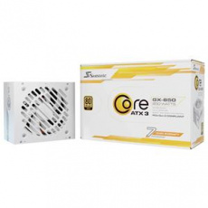 SEASONIC zdroj 850W Core GX-850, ATX 3.1, 80+ Gold, bílý
