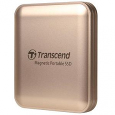 Transcend ESD420G 2TB, USB 20Gbps Type C, Externí odolný SSD disk (3D NAND flash), 2000MB/R, 2000MB/W, Magsafe, šedý