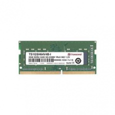 Transcend paměť 8GB Industrial SODIMM DDR4 3200 1Rx8 ((1Gx8)x8) CL22