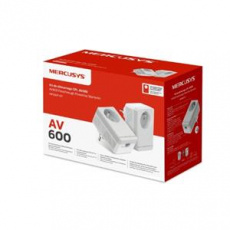 TP-Link Sada Powerline AV600 s průchozí zásuvkou