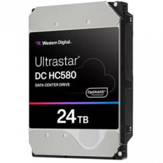WD Ultrastar HDD 24TB DC HC580 3.5in 26.1 512 7200RPM SATA ULTRA 512E TCG P3