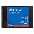 WD BLUE SSD 3D NAND WDS500G5B0A 500GB SA510 SATA/600, (R:560, W:510MB/s), 2.5"