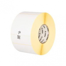 Zebra Label, Paper, 102x102mm; Direct Thermal, Z-Select 2000D, Coated, Permanent Adhesive, 76mm Core