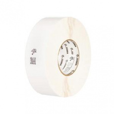 Zebra Label, Polyethylene, 76.2x76.2mm; Thermal Transfer, 8100T Z-Destruct PE, Permanent Adhesive, 76.2mm Core, Sample