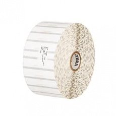 Zebra Label, Polypropylene, 2.1875x0.5in (55.6x12.7mm); DT, 8000D Jewelry, Coated, Permanent Adhesive, 1in (25.4mm) core, 3510/rol