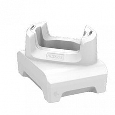 Zebra HC2X/HC5X Healthcare 1-slot white charge only cradle; Compatible with hand strap. Power supply and USB cable sold