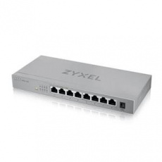 Zyxel XMG-108HP 8 Ports 2,5G + 1 SFP+, 8 ports 100W total PoE++ Desktop MultiGig unmanaged Switch