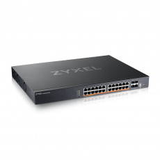 Zyxel XMG2230-28HP, L3 Access Switch,  24x 2.5G AC:700W PoE , DC:1440W PoE, 4 x SFP+ Uplink, incl 1 yr NebulaFlex Pro