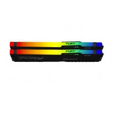 Kingston FURY Beast/DDR5/32GB/6800MHz/CL34/2x16GB/RGB/Black
