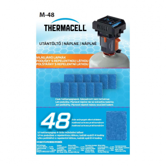 Náplň Thermacell náhradní 48h poštářky M-48 pro kempingový model MR-PB