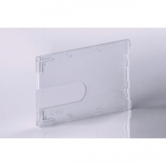 Visačky Eurosupplies IDPR 1 svislá tuhá plastová pro magnetické karty 54×86mm, 50ks