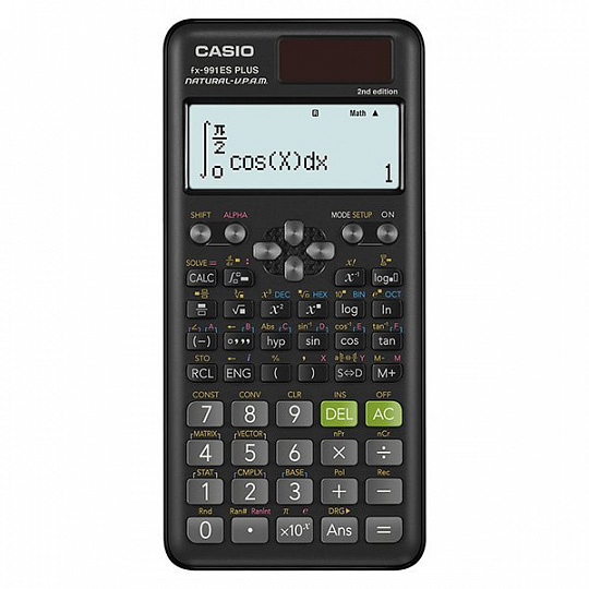 Kalkulačka Casio FX 991 ES PLUS 2E černá Kalkulačka Casio FX 991 ES PLUS 2E černá