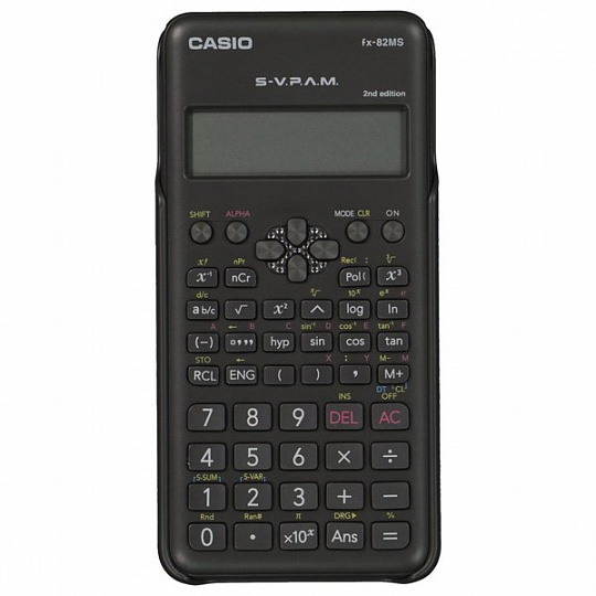 Kalkulačka Casio FX 82 MS 2E černá Kalkulačka Casio FX 82 MS 2E černá