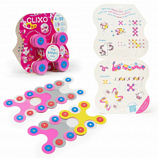 Stavebnice CLIXO Tiny & Mighty Sparkle - magnetická, 9 kusů