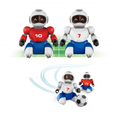 Hračka MaDe Robofotbal na dálkové ovládní, 2 ks + 2 branky, 36 x 24 cm