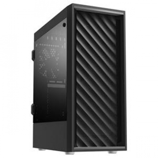 Zalman case miditower T7, bez zdroje, ATX, 1x USB 3.0, 2x USB 2.0, průhledná bočnice, černá