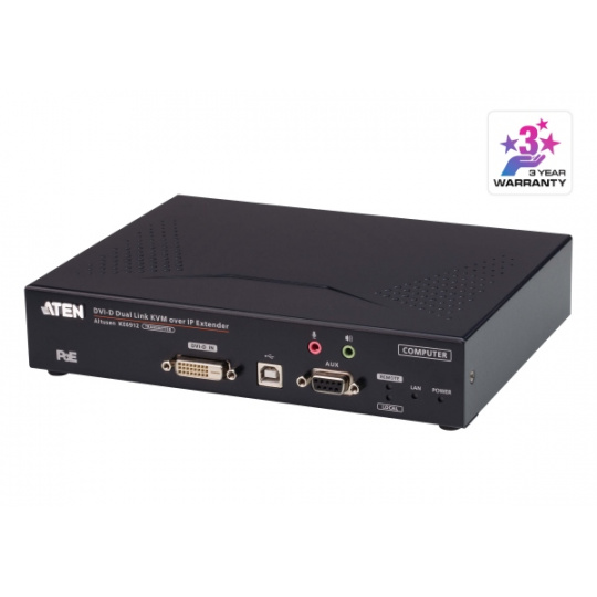 ATEN KE6912T DVI Dual Link KVM over IP Extender PoE (Transmitter)