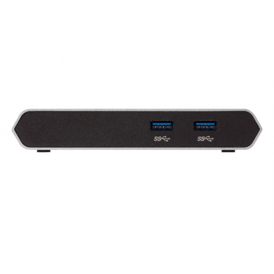 Aten 2-Port USB-C Dock Switch with Power Pass-through