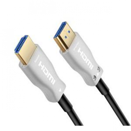 PremiumCord optický fiber HDMI High Speed with Ether. 4K@60Hz kabel 10m, M/M, zlacené konektory