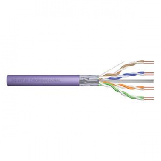 DIGITUS Professional Cat.6 F/UTP installation cable, 100 m, simplex, Eca