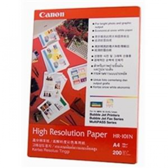 Canon fotopapír HR-101 - A4 - 106g/m2 - 200 listů - matný