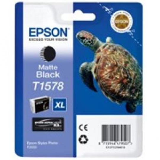 EPSON cartridge T1578 matte black (želva)