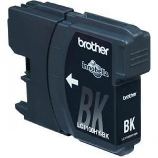 Brother LC-1100HY-Bk (ink. černý, 900 str. @ 5%)