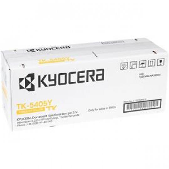 Kyocera toner TK-5405Y yellow (10 000 A4 @ 5%)  pro TASKalfa MA3500ci