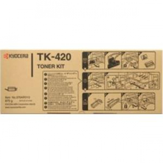 Kyocera toner TK-420 na 15 000 A4 (při 6% pokrytí) , pro KM-2550