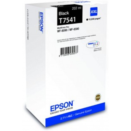 EPSON cartridge T7541 black  XXL (WF-8x90)