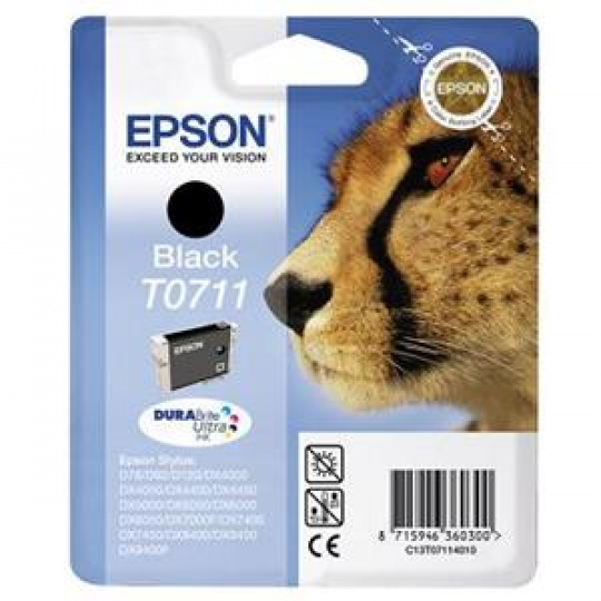 EPSON cartridge T0711 black (gepard)