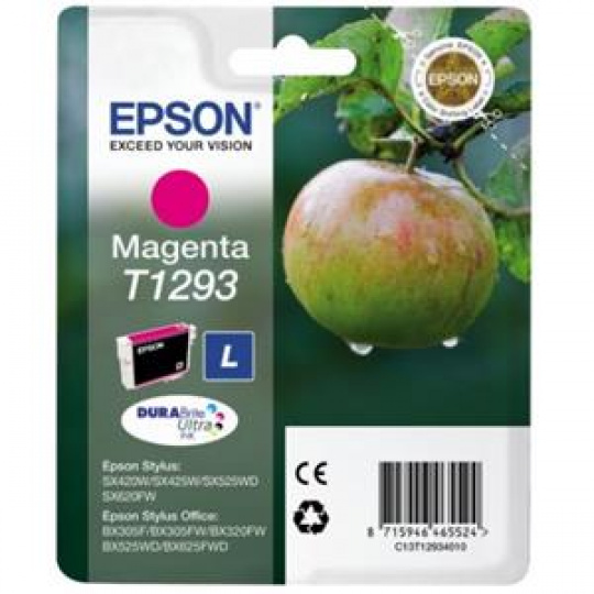 EPSON cartridge T1293 magenta (jablko)