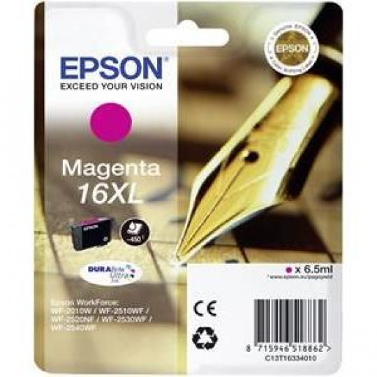 EPSON cartridge T1633 magenta (pero) XL