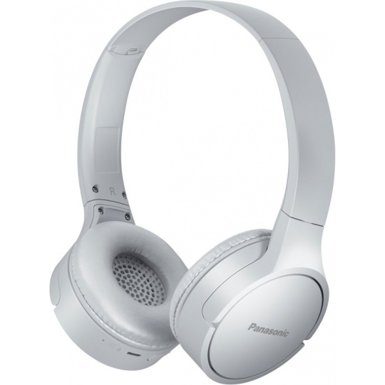 Panasonic RB-HF420BE-W, bezdrátové sluchátka, přes hlavu, Bluetooth, Mikrofon, XBS, 50 hodin výdrž, bílá